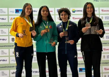 BUÜ’lü milli sporcudan uluslararası başarı