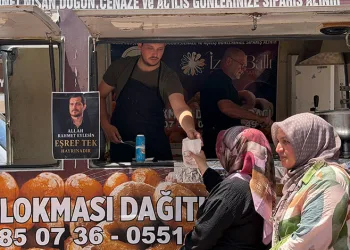 Dizide ölen karakter için lokma döktürdüler