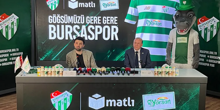 Bursaspor, 70 milyonluk sponsorluğuna imza attı
