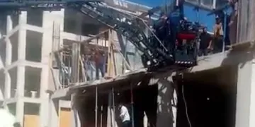 Malatya’da inşaattan düşen işçi yaralandı
