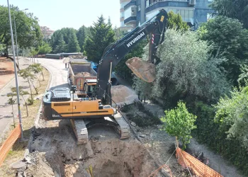 Büyükşehir’den güçlü altyapı için güçlü hamle