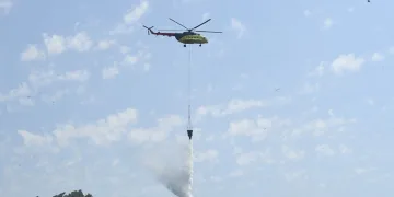 Urla Balıklova’daki orman yangını kontrol altında