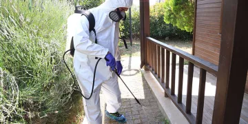 Nilüfer Belediyesi’nden halk sağlığı için haşere ve kemirgen mücadelesi
