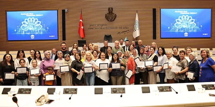 Nilüfer’de sertifikalı kadın gücü