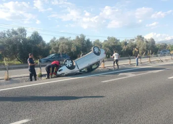 Havran yolunda trafik kazası: 2 yaralı