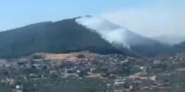 Balıkesir’deki orman yangını