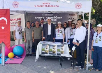 Bursa’da hareket yaşını öğren kampanyasına yoğun ilgi