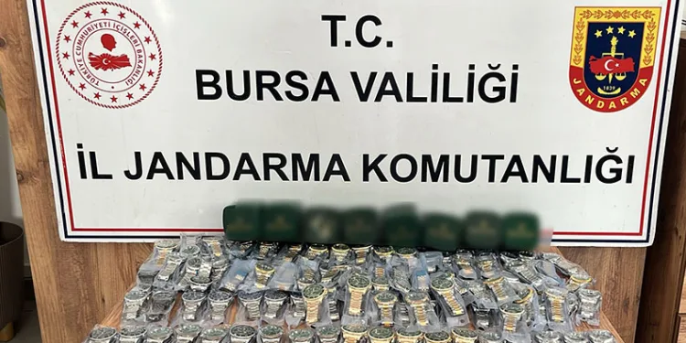 İnegöl’de ‘Rolex’ operasyonu