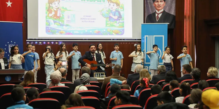 Bursa’da öğrencilere su tasarrufu dersi