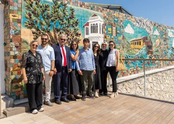 Mudanya Sahili ‘Seramik dayanışma panosu’ ile renklendi