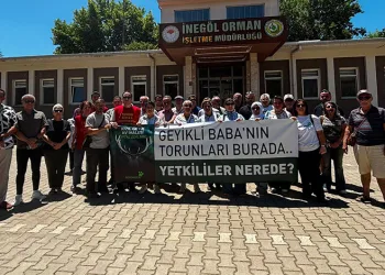 İnegöl’de DOĞADER’den kızıl geyik ihalesine tepki