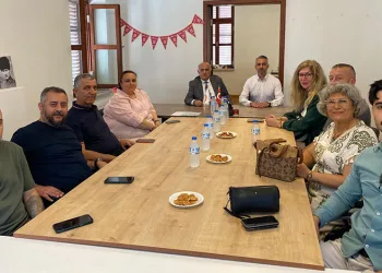 Gemlik Kaymakamı Canbaba’dan Gemlik Kent Konseyi’ne Hayırlı Olsun Ziyareti