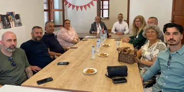 Gemlik Kaymakamı Canbaba’dan Gemlik Kent Konseyi’ne Hayırlı Olsun Ziyareti