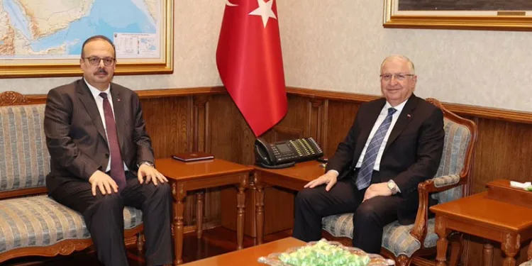 Bakan Güler, Ankara Valisi Canbolat’ı kabul etti