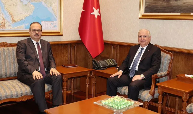 Bakan Güler, Ankara Valisi Canbolat’ı kabul etti