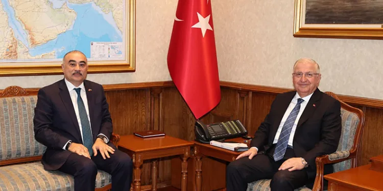 Bakan Güler, Azerbaycan Büyükelçisi Memmedov’u kabul etti
