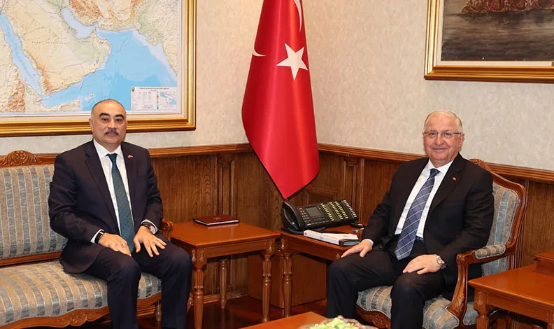 Bakan Güler, Azerbaycan Büyükelçisi Memmedov’u kabul etti