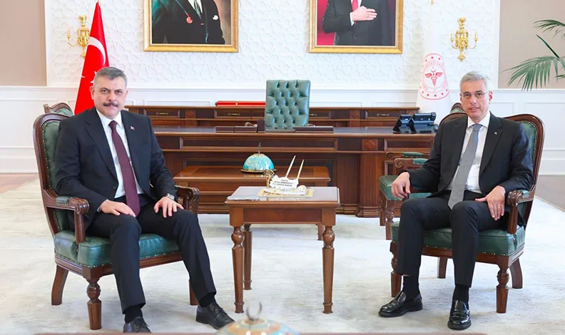 İçişleri Bakanı Çiftçi, Sağlık Bakanı Memişoğlu ile bir araya geldi