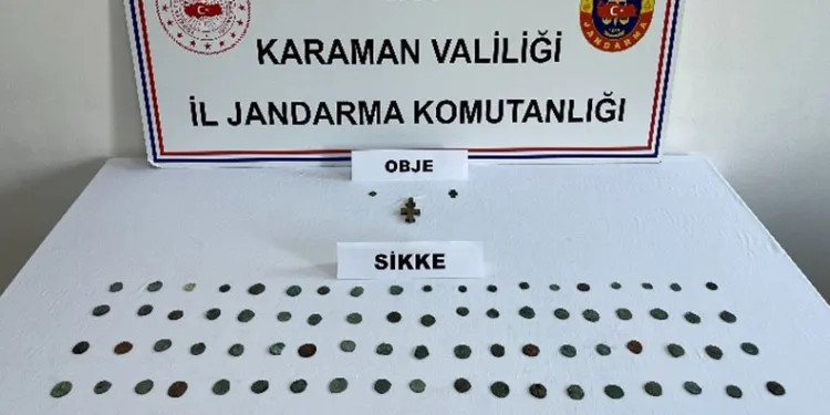 Karaman’da tarihi eser ele geçirildi: 7 tutuklama