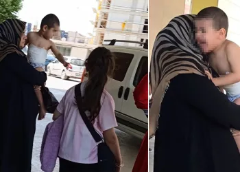 Bursa’da üzerine kaynar çay dökülen çocuk hastaneye kaldırıldı