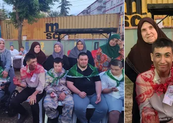 Babaannenin dileği gerçek oldu: Özel bireylere temsili asker eğlencesi