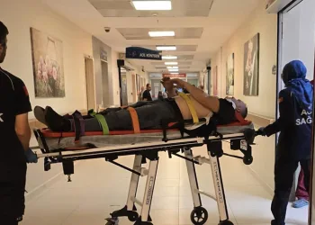 Bursa’da kontrolden çıkan araç takla attı: 1 yaralı