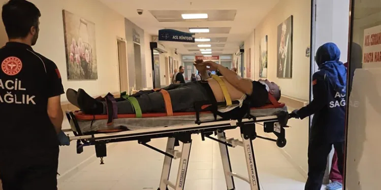 Bursa’da kontrolden çıkan araç takla attı: 1 yaralı