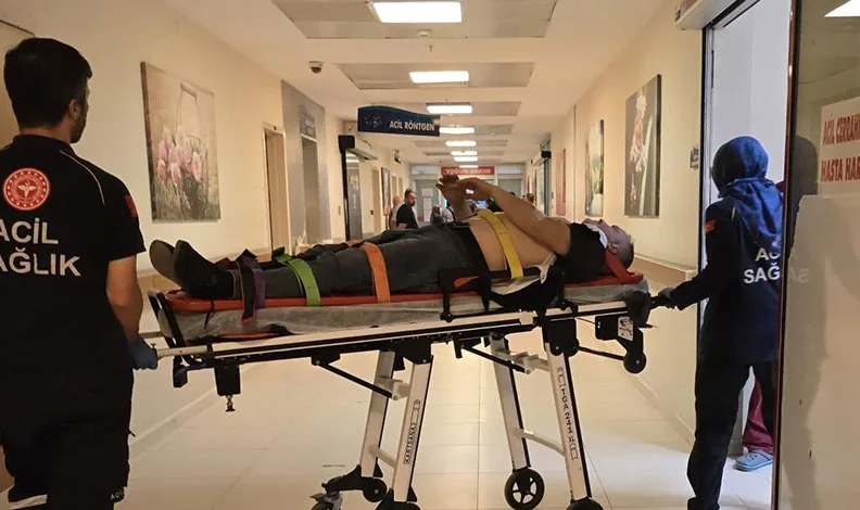 Bursa’da kontrolden çıkan araç takla attı: 1 yaralı