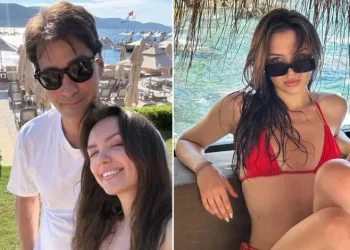 Sarp Levendoğlu ve Felicia Sağnak tatilde! 16 yaş küçük sevgilisiyle aşka geldi