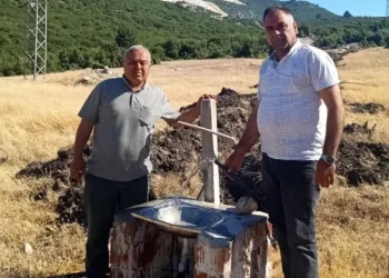 Susuz çeşmeler yıllar sonra yeniden aktı