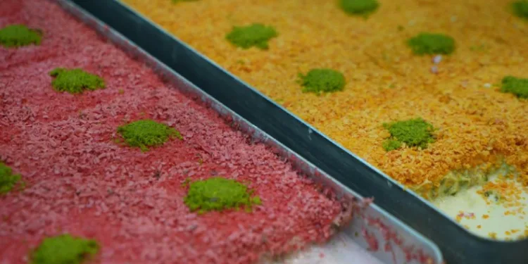 Soğuk baklavanın rakibi soğuk kadayıf yoğun ilgi görüyor