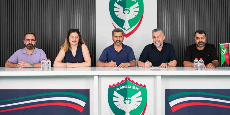 Amed Sportif Faaliyetler’de sportif direktörlük görevine Serkan Reçber getirildi