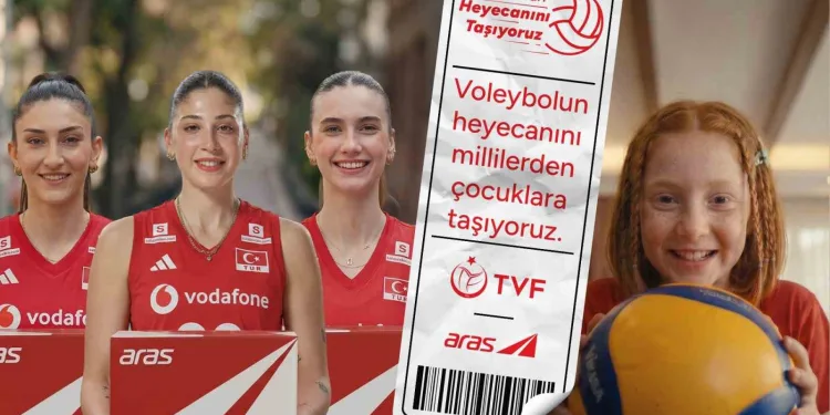 Aras Kargo, voleybolun heyecanını taşımaya devam ediyor