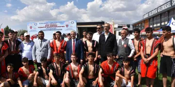 Okul Sporları Aba Güreşi Türkiye Şampiyonası Şahinbey’de başladı