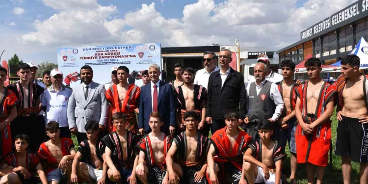 Okul Sporları Aba Güreşi Türkiye Şampiyonası Şahinbey’de başladı