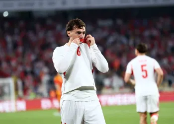 Orkun Kökçü milli formayla 4. golünü kaydetti