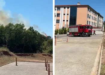 Kestel’deki orman yangını söndürüldü