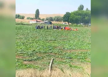 Ankara’da eğitim helikopteri düştü! Olay yerine çok sayıda ekip sevk edildi
