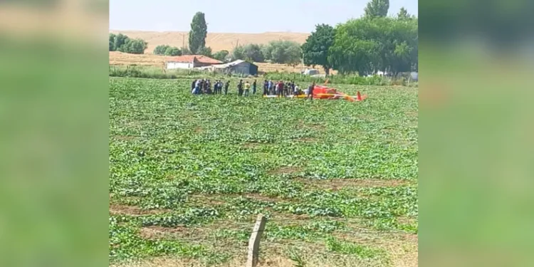 Ankara’da eğitim helikopteri düştü! Olay yerine çok sayıda ekip sevk edildi