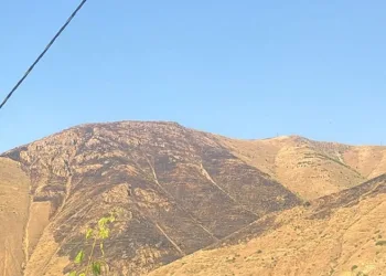 Elazığ’da dağlık alanda çıkan yangın söndürüldü