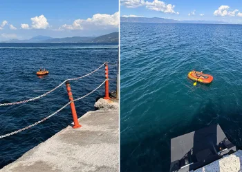 Şişme botuyla deniz açılan genç panikleyince sürüklenmeye başladı