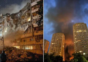 Gece yarısı Kiev’e füze yağdı! Ölü ve yaralılar var
