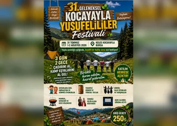 31. Geleneksel Kocayayla Yusufelililer Festivali başlıyor