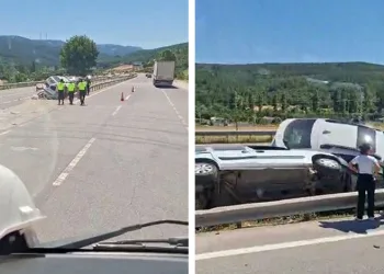 Kestel’de orman yangını