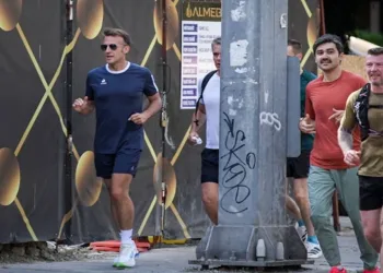 Macron, NATO Zirvesi öncesi Ankara’da sabah koşusuna çıktı