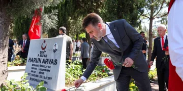Bursa’da 15 Temmuz programı şehitleri anarak başladı