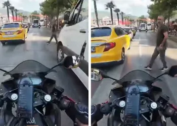 Bursa’da lastiği patlayan otomobil şarampole savruldu! 3 kişi yaralandı