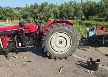 Bursa’da traktör kazası: 2 yaralı