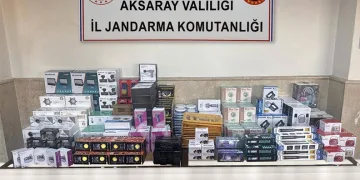 Aksaray’da 4,5 milyonluk kaçakçılık operasyonu: 3 gözaltı