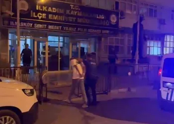 Hakkâri’de çöp sıkıştırma kamyonu yandı